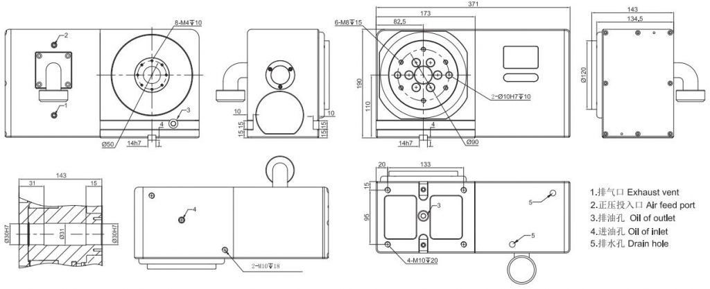 Roller CAM 4 Axis Rotary Table China Manufacturer & Factory- SilverCNC